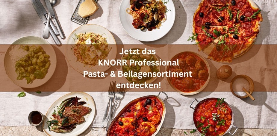 Beilagen- und Pastasortiment im Webshop