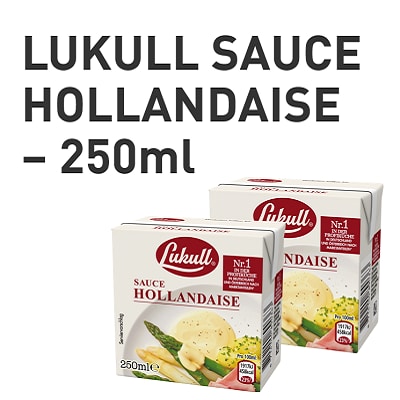 Lukull Sauce Hollandaise 250ml