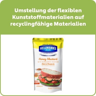 Umstellung Kunststoffmaterialien